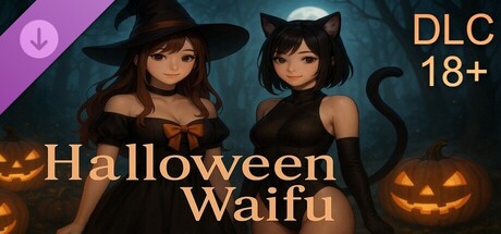 Halloween Waifu 18+ game header image