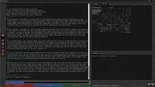 Genesis - The Original LPMud screenshot 1