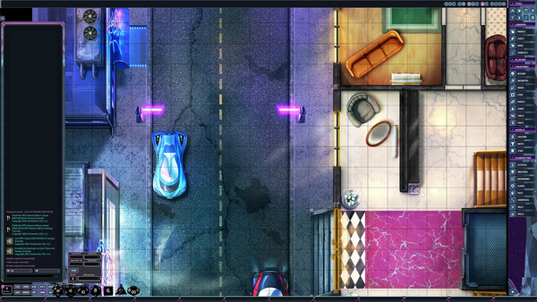 Fantasy Grounds - Starfinder 2 RPG - Flip-Mat: Cityscape Multi-Pack