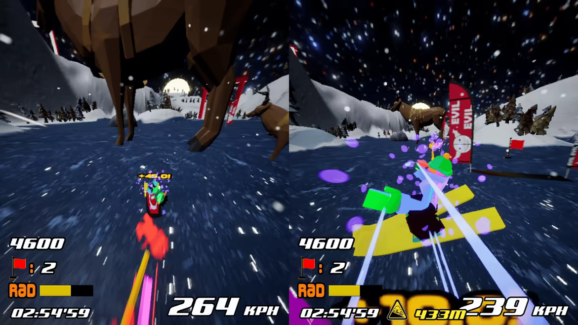 Skijoring video 3