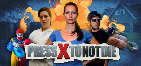 Press X to Not Die - similar game to Monster College by All Seeing Eye Games