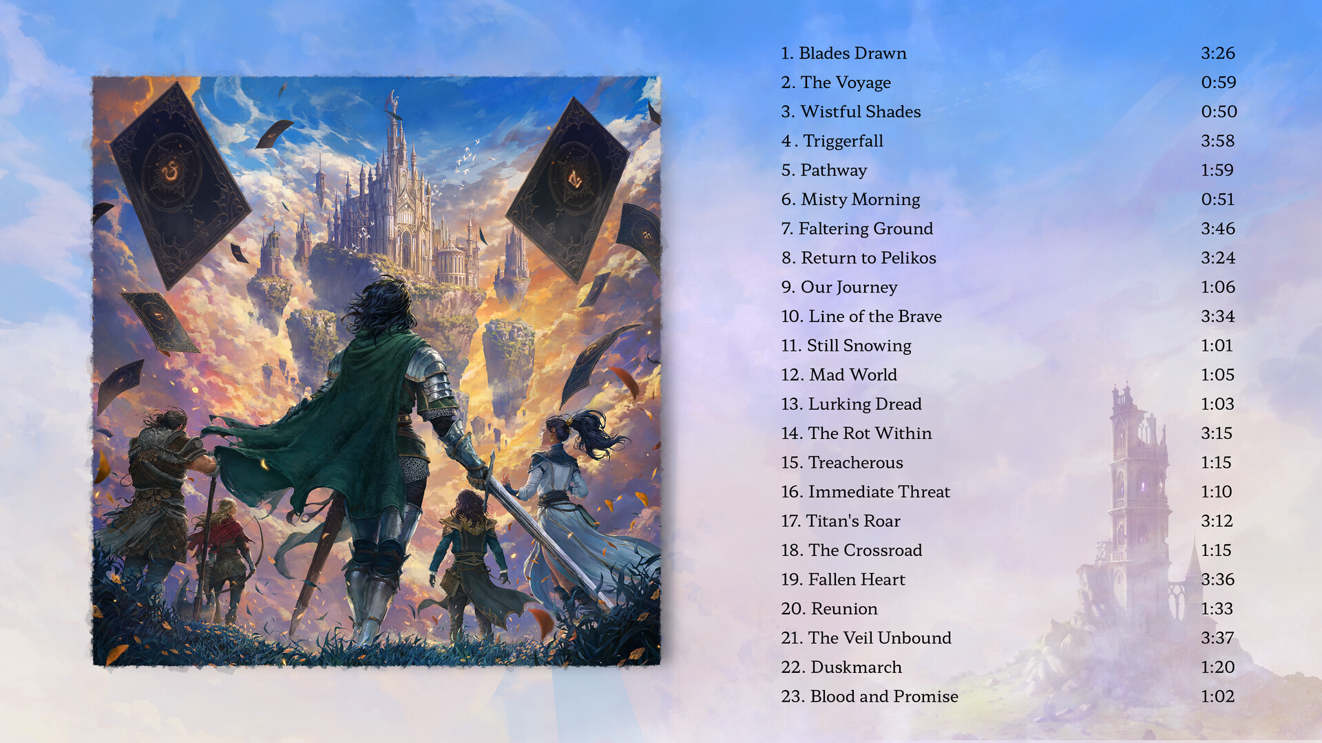 Lost Eidolons: Veil of the Witch - Original Soundtrack Featured Screenshot #1