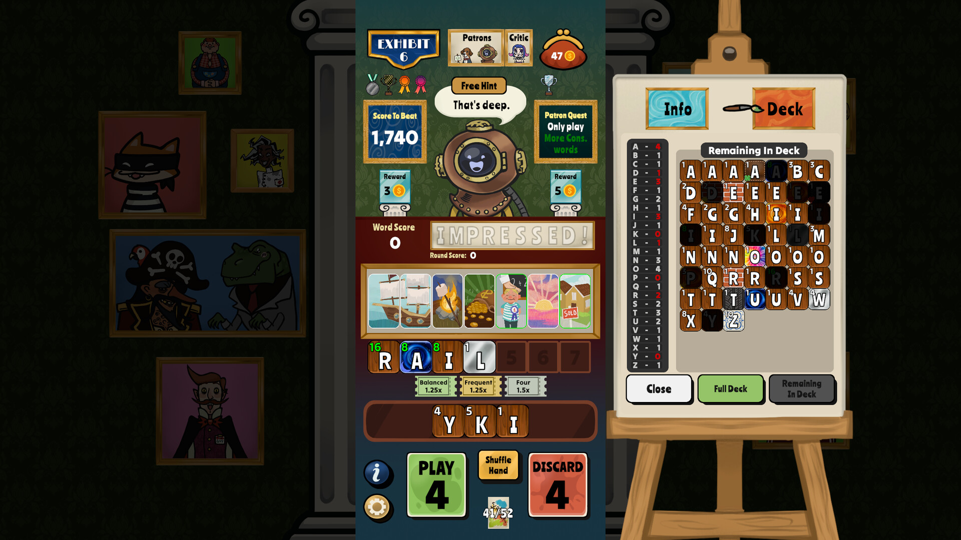 Scriver: A Word Game screenshot #1