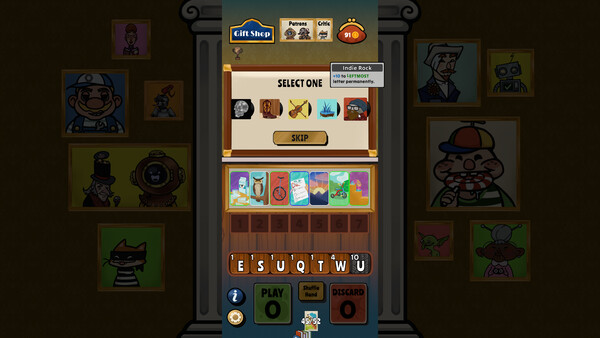 Screenshot 2 of Scriver: A Word Game - additional gameplay view