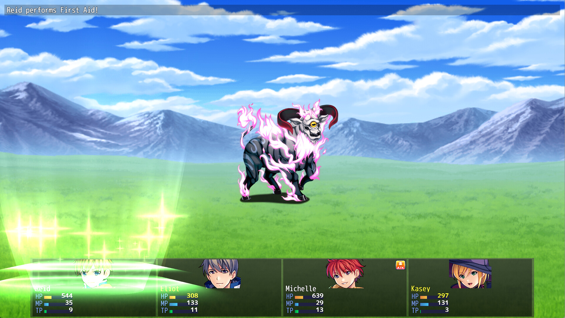 #1. RPG Maker MZ - FV Actor Animations Plugin (Steam) De: Gotcha Gotcha Games