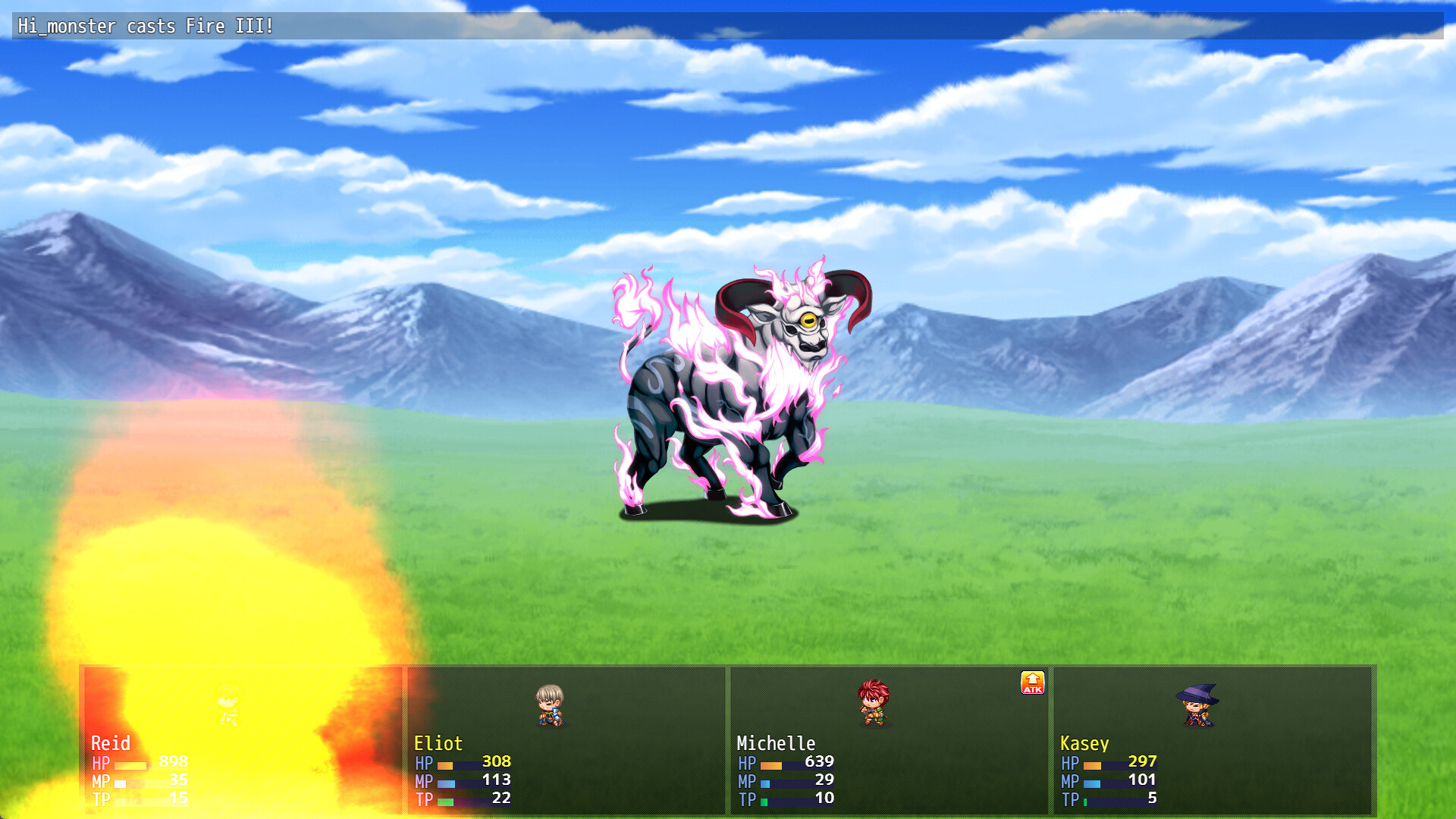 #5. RPG Maker MZ - FV Actor Animations Plugin (Steam) De: Gotcha Gotcha Games