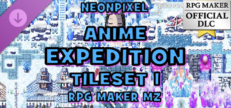 RPG Maker MZ - NEONPIXEL - Anime Expedition Tileset I Header Image
