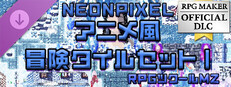 RPGツクールMZ - NEONPIXEL - アニメ風冒険タイルセット Ⅰ