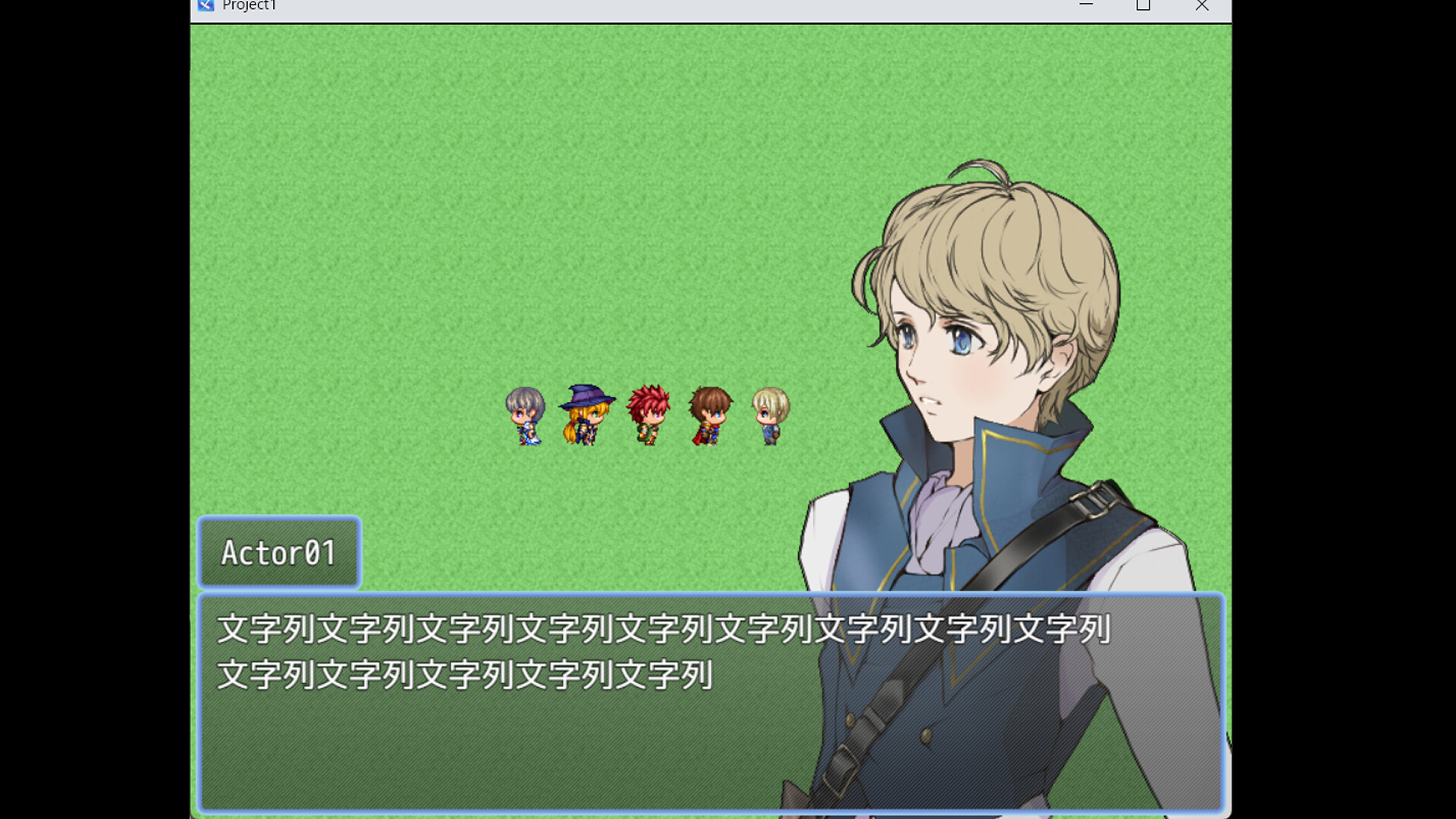 #3. RPG Maker MZ - Actors graphic set 01 (Steam) Podle: Gotcha Gotcha Games