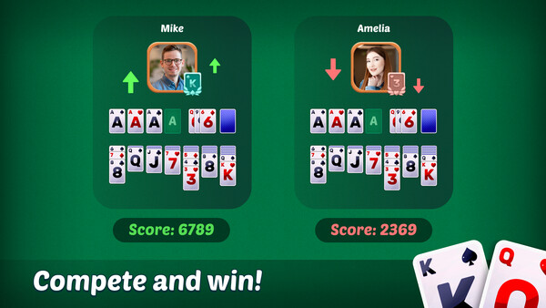 Solitaire Battle Online Demo