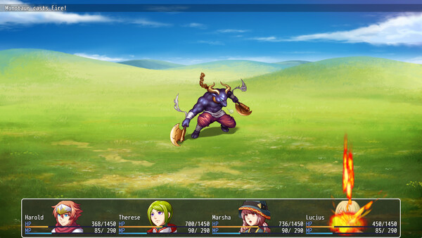 RPG Maker MV - FV Actor Animations Plugin — скриншот 2