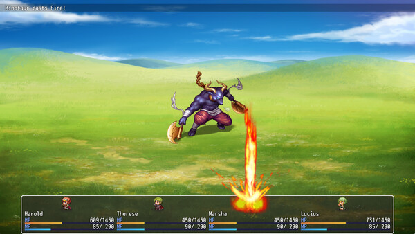 RPG Maker MV - FV Actor Animations Plugin — скриншот 4