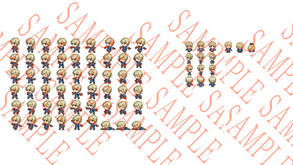 RPG Maker MV - Actors graphic set 01 — скриншот 2