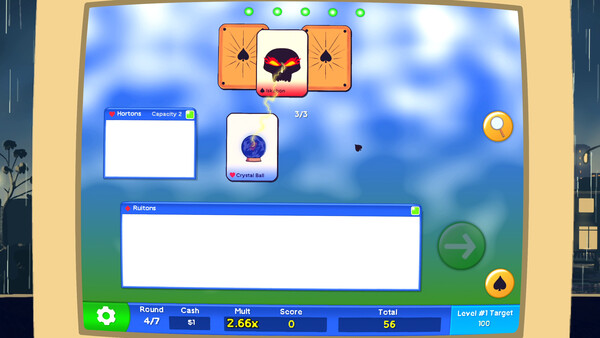 Screenshot of Iskabon gameplay showing in-action mechanics