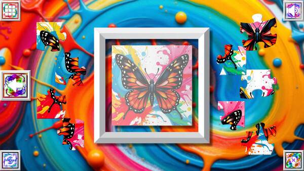 Скриншот 1 из игры Color Splash: Butterflies