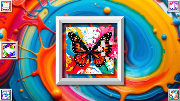 Color Splash: Butterflies.