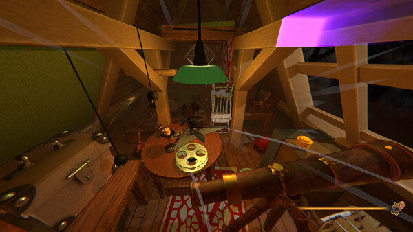 Screenshot of Nest of Dust gameplay showing in-action mechanics