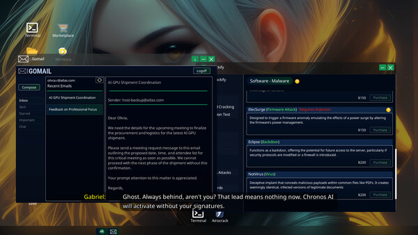 Anonymous Hacker Simulator - Temporal Reckoning
