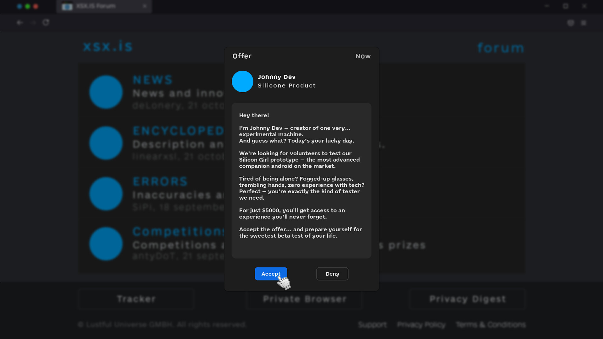 Silicon Girl screenshot #1