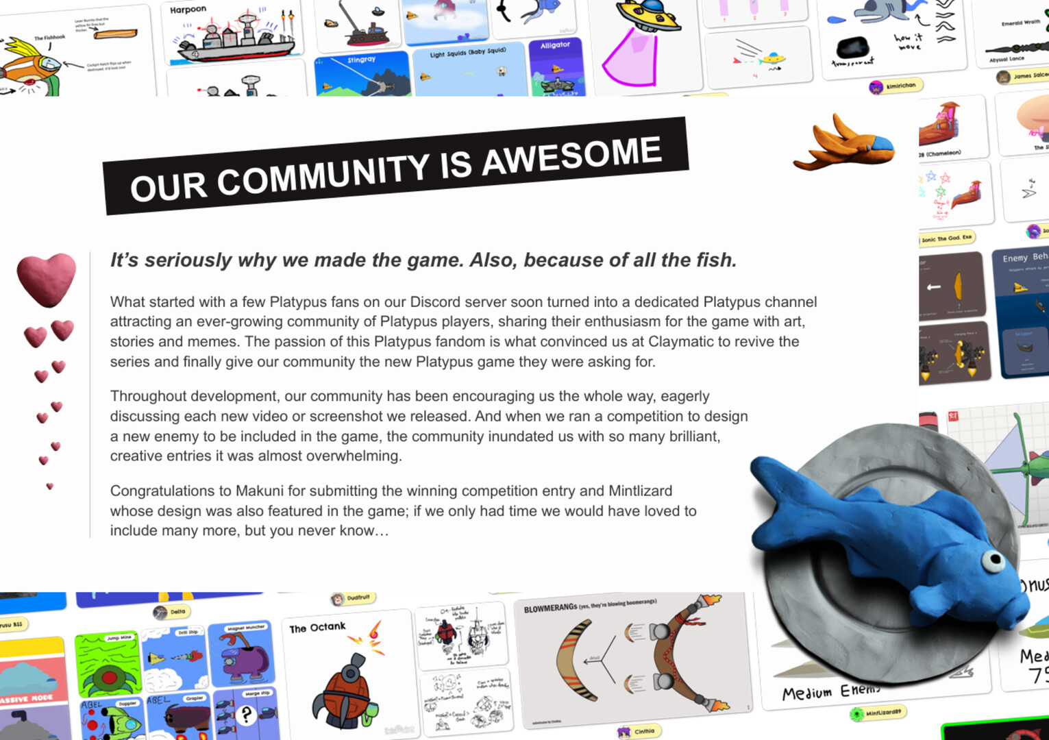 #8. Platypus Reclayed Artbook (Steam) 由: Claymatic Games