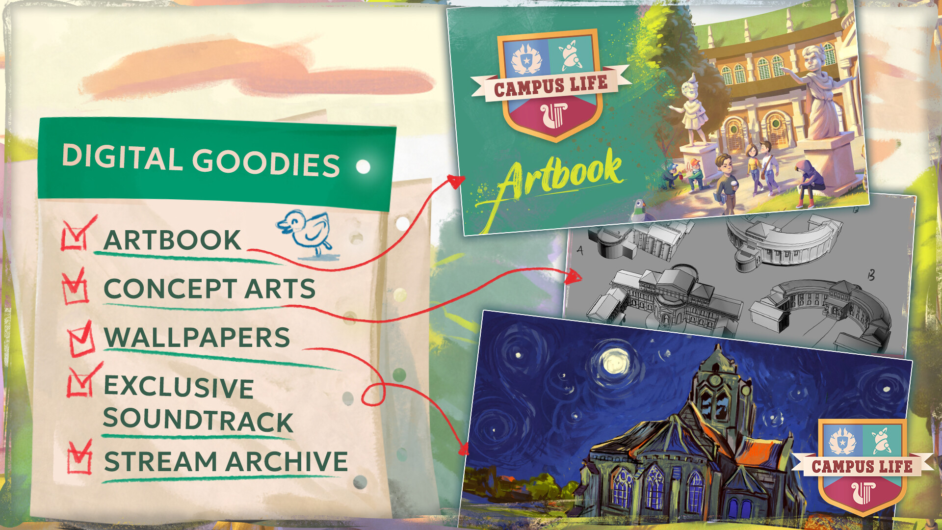 Campus Life - Digital Goodies Pack Featured Screenshot #1