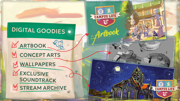 Campus Life - Digital Goodies Pack for steam Campus Life - Digital Goodies Pack for steam