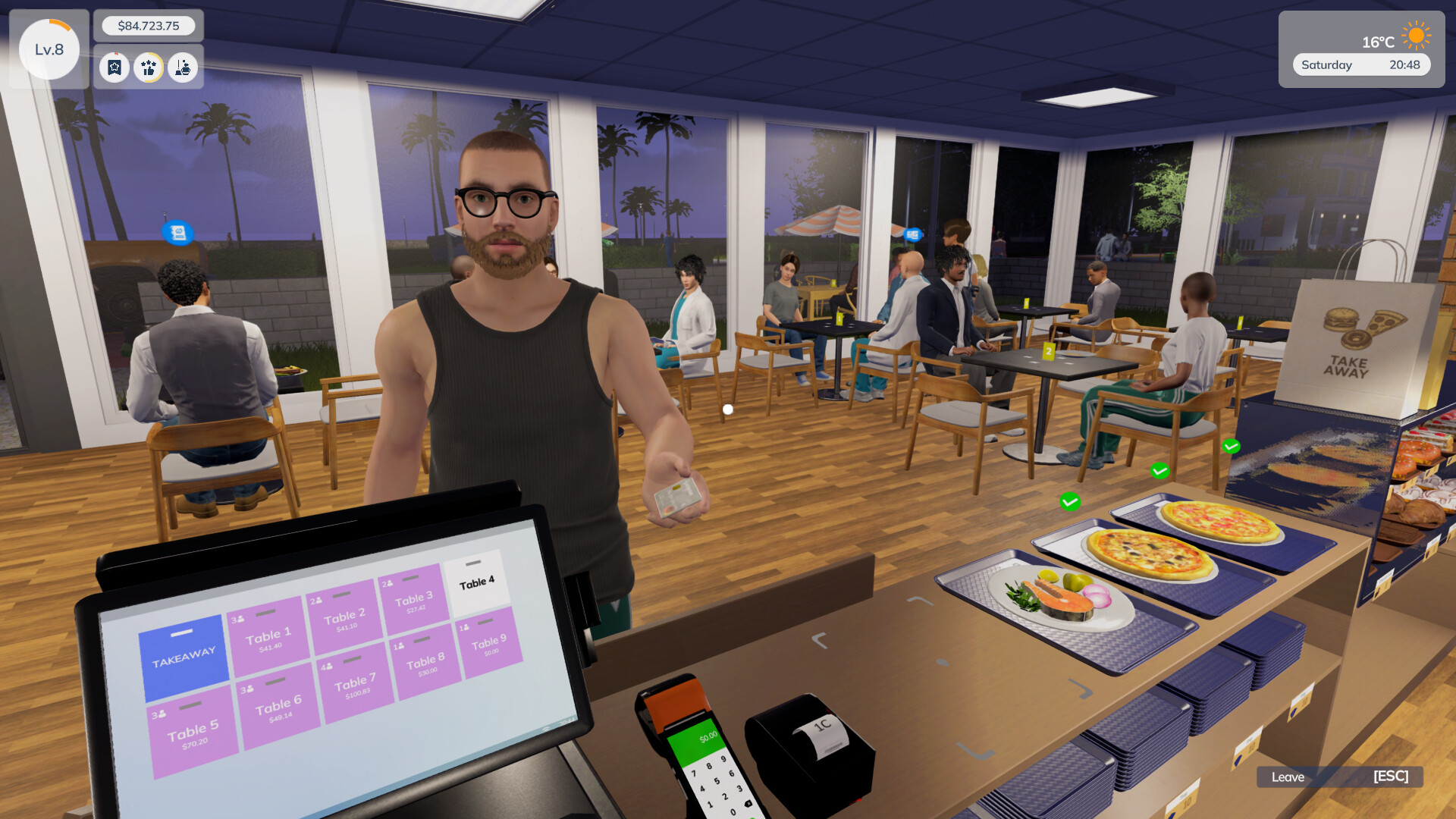 Cafe Business Manager screenshot #2