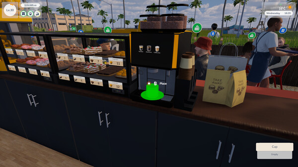 Cafe Business Manager game for windows Pc 1
