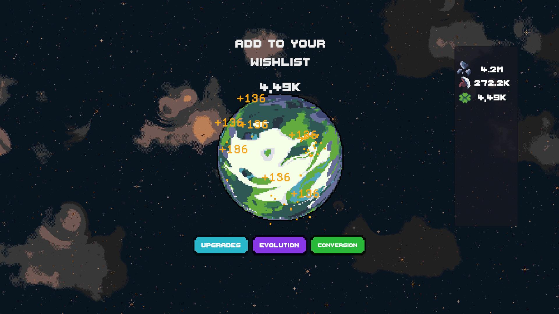 Idle Cosmos Clicker screenshot #4