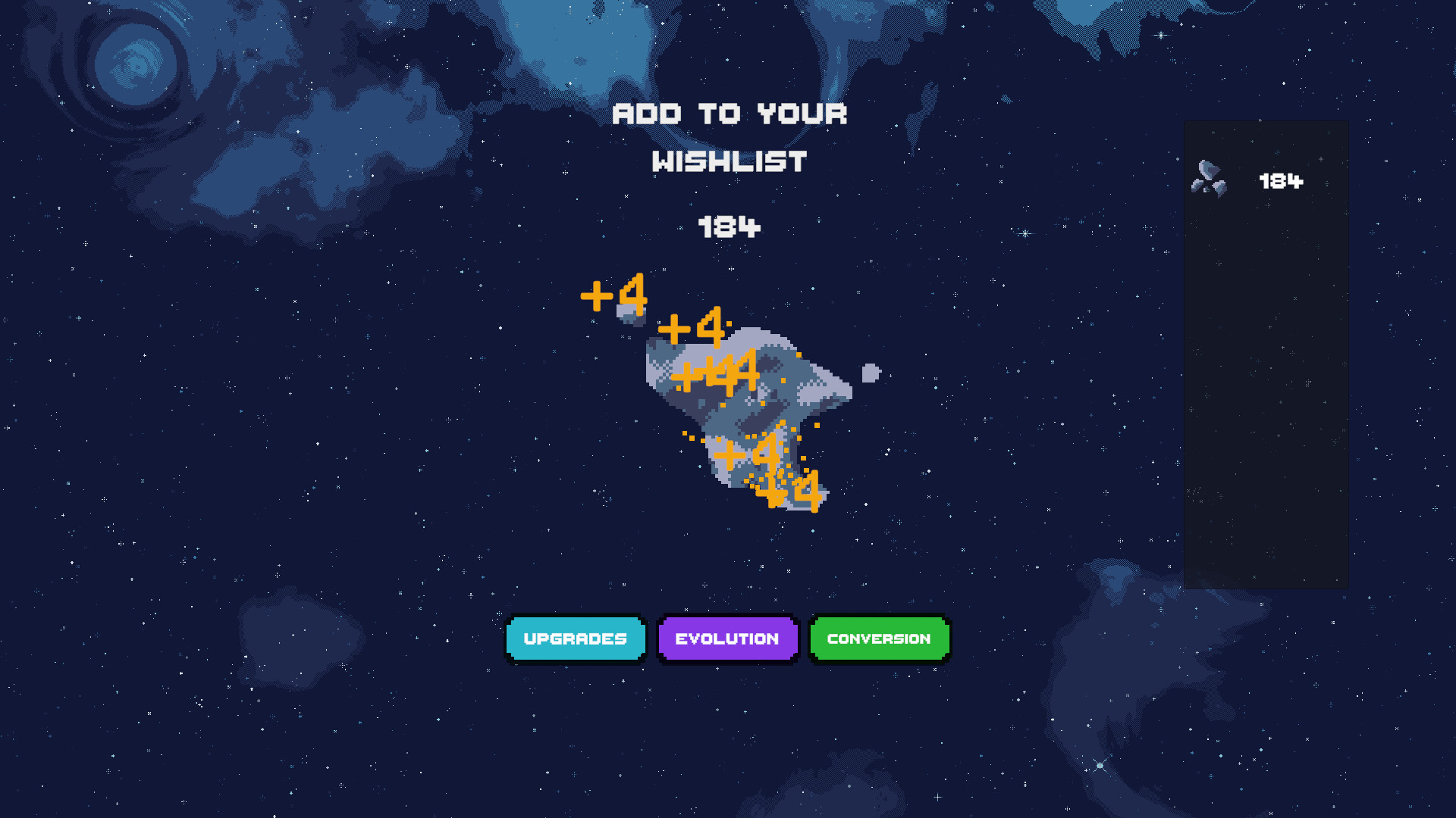 Idle Cosmos Clicker screenshot #2