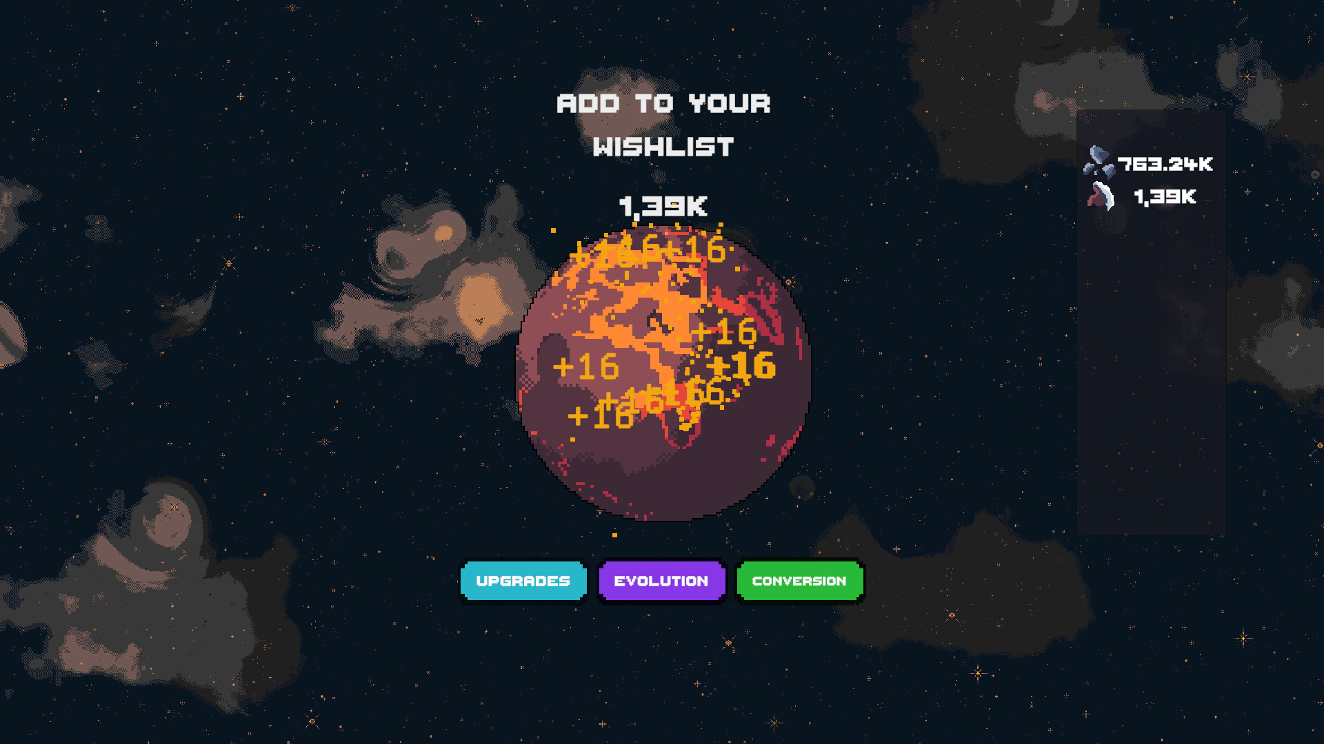Idle Cosmos Clicker screenshot #3