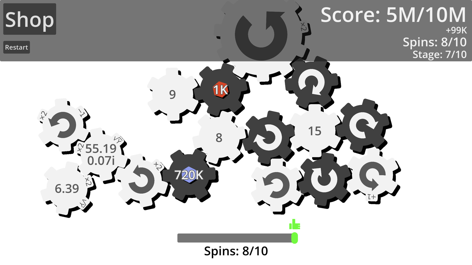 Gear Number Go Up screenshot #3