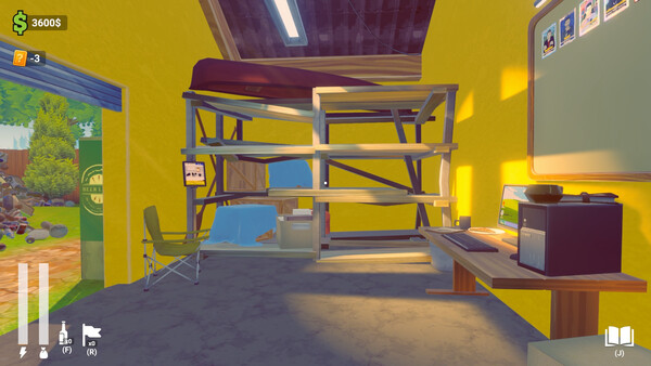 Скриншот из My Wife Threw Out My Card Collection (So I Bought a Dump to Find Them All) ⭐ Demo