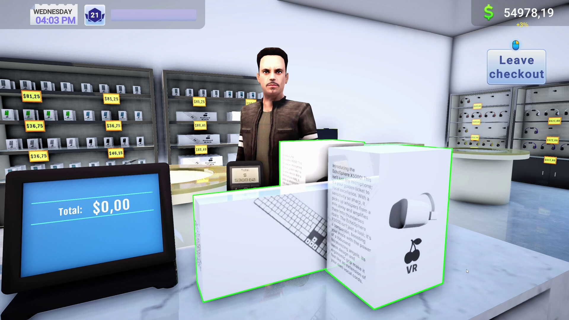 #3. Electronics Store Simulator Demo (Steam) De: Games Incubator