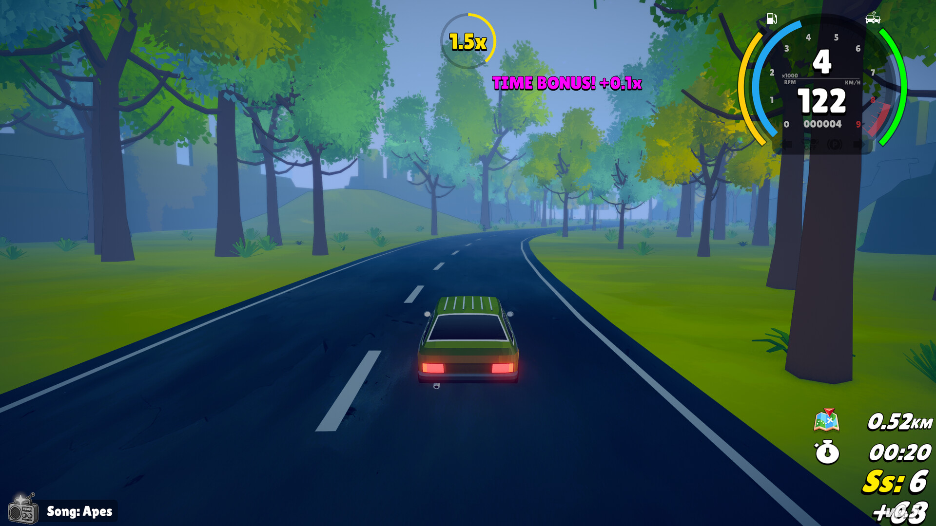 Crazy Roads screenshot #2