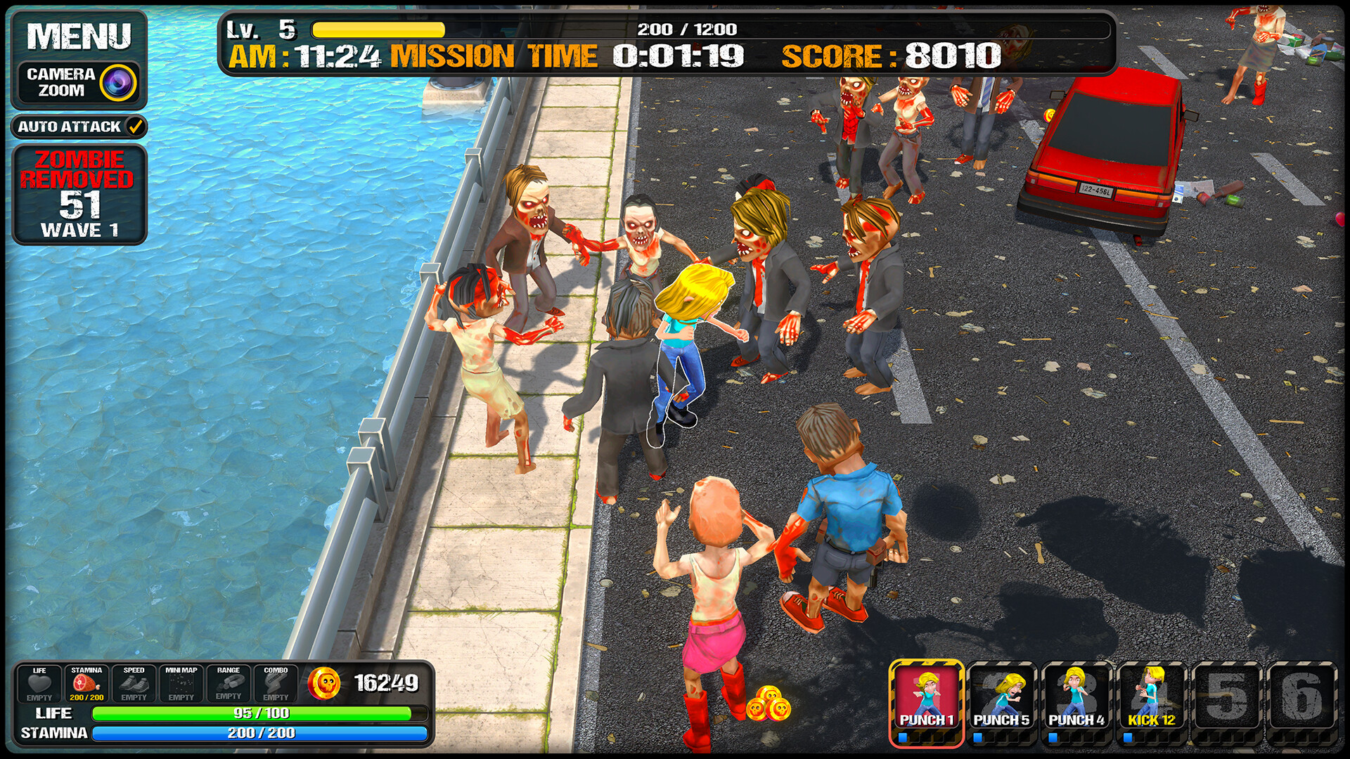 SCARED OF ZOMBIES screenshot thumbnail screenshot 2