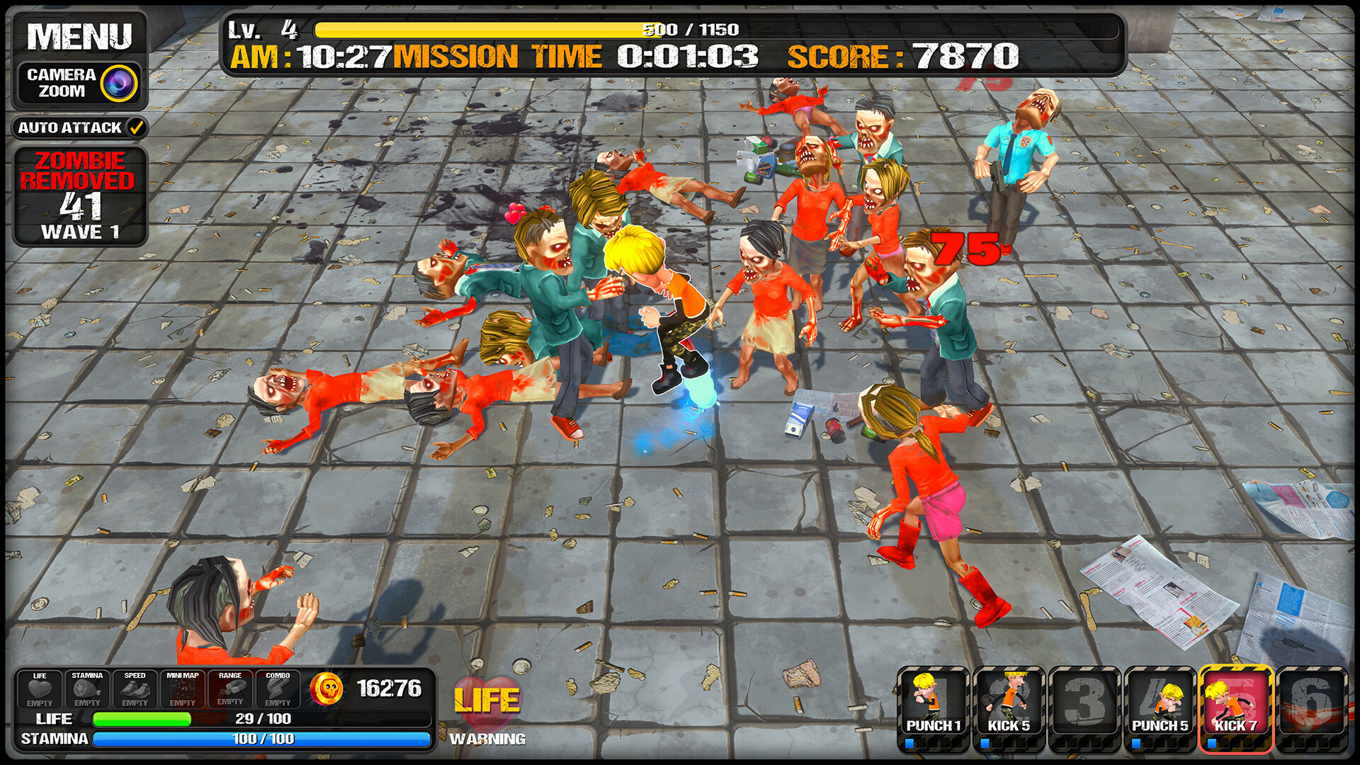 SCARED OF ZOMBIES screenshot thumbnail screenshot 3