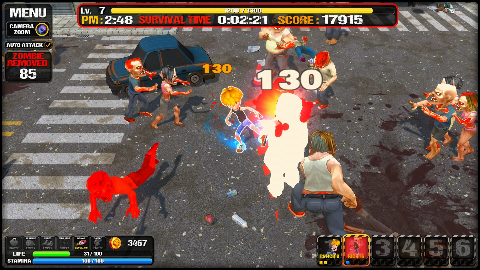 SCARED OF ZOMBIES screenshot thumbnail screenshot 5