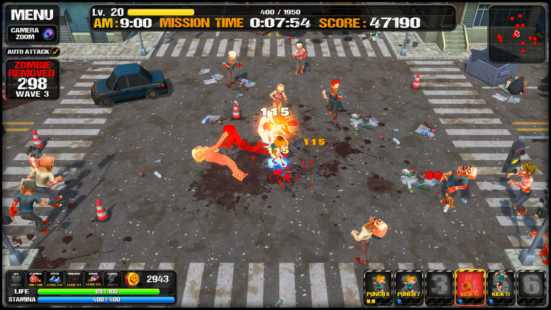 SCARED OF ZOMBIES screenshot thumbnail screenshot 4