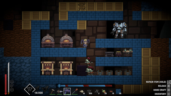 Screenshot 4 of Rocks Tools Hordes - final gameplay screenshot