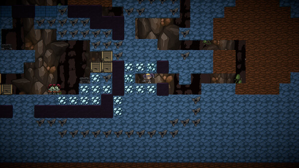 Screenshot of Rocks Tools Hordes gameplay showing in-action mechanics