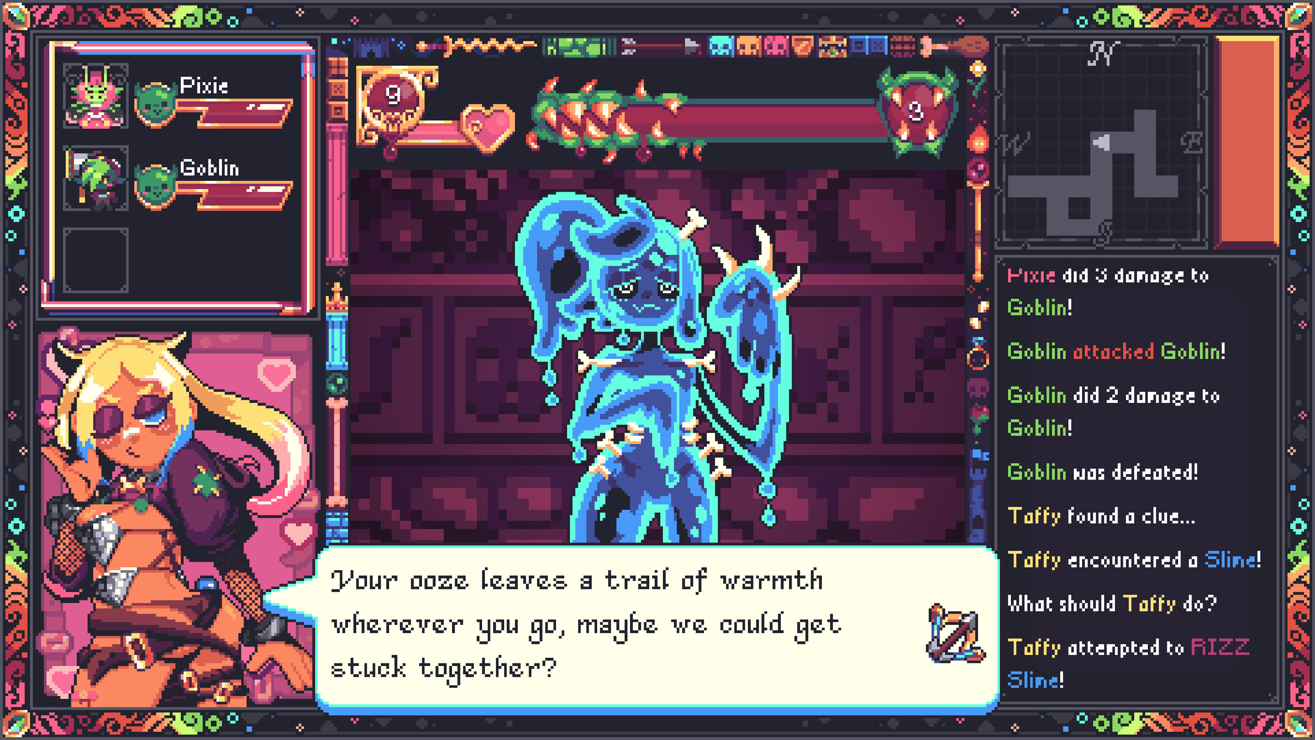Rizz Dungeon: Skeleton Key to My Heart screenshot #1