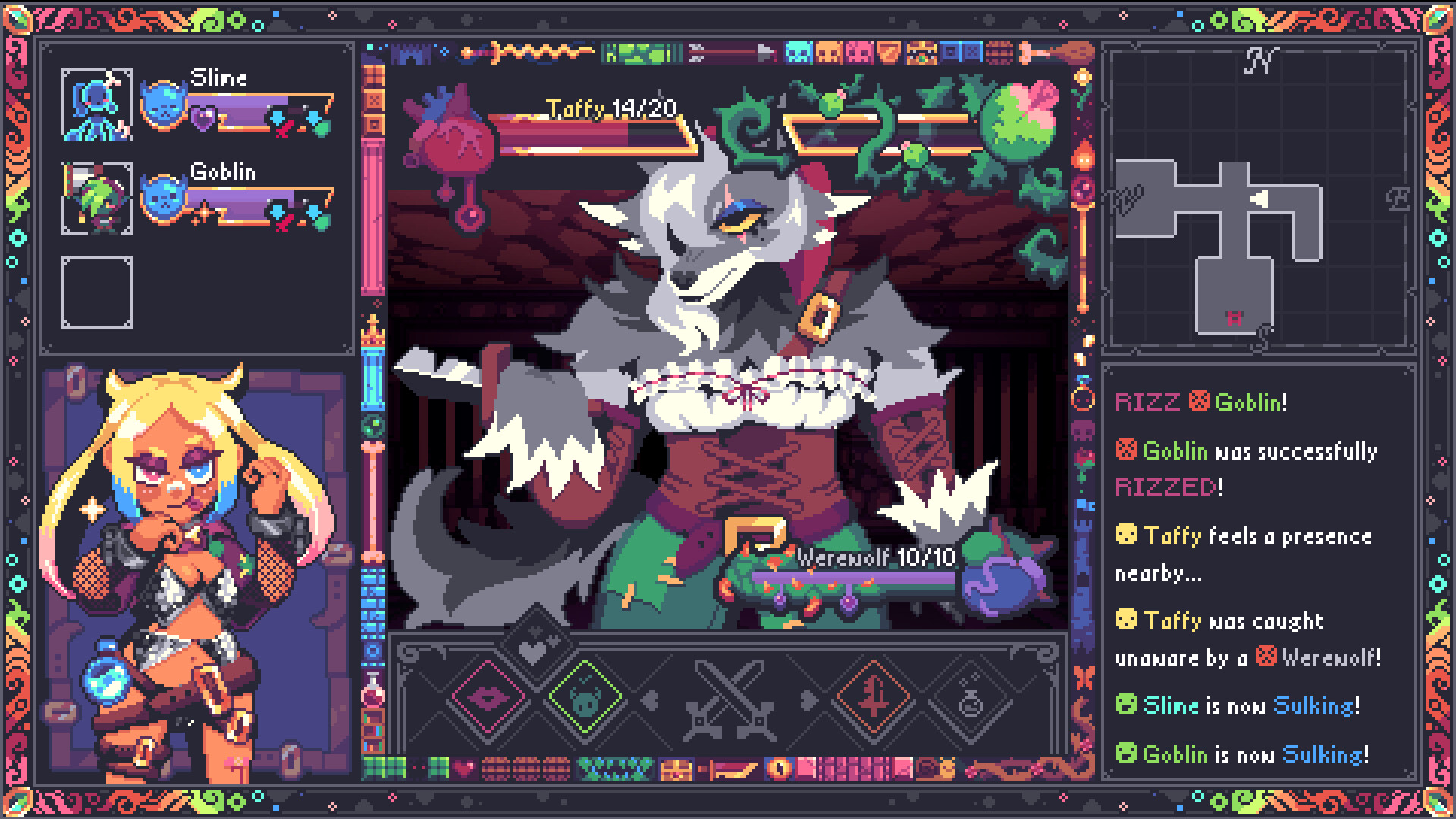 Rizz Dungeon: Skeleton Key to My Heart screenshot #3