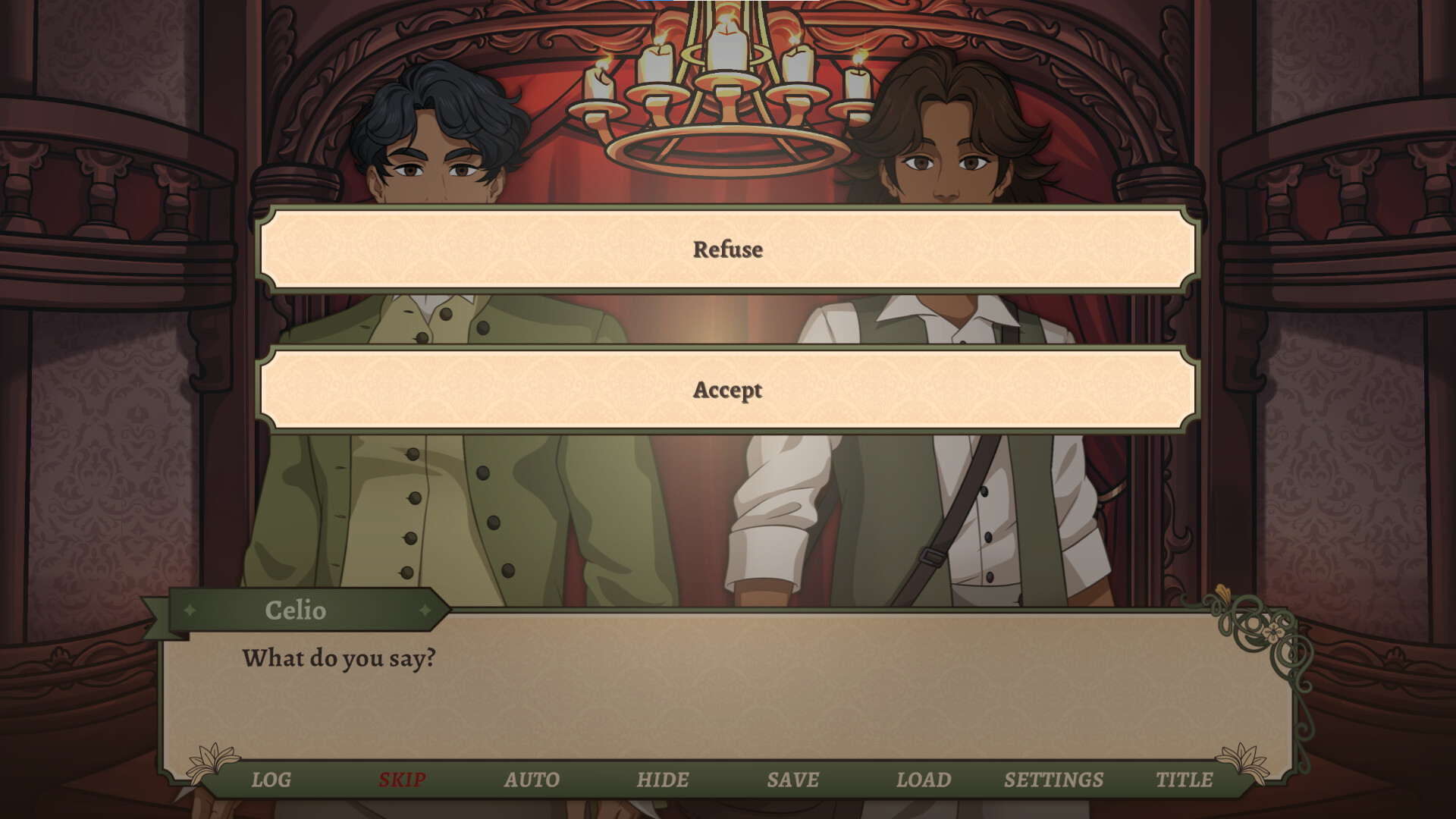 Between Love & Uprising: A Cheaters Dating Simulator screenshot #2