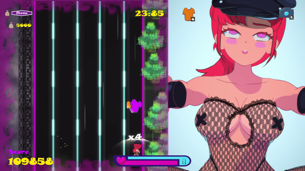 Riding to Bounce City - Fishnet Lingerie set A