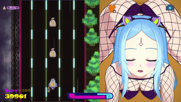 Riding to Bounce City - Fishnet Lingerie set A