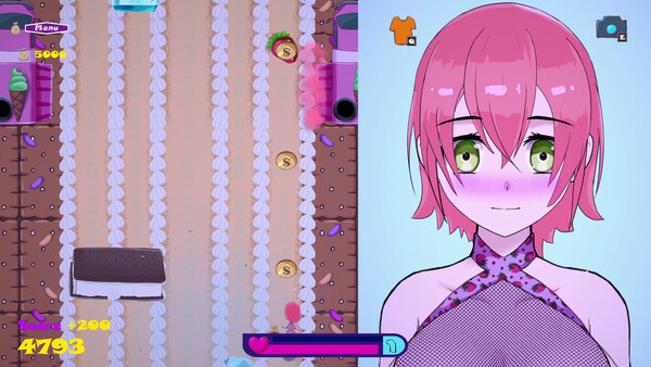 Riding to Bounce City - Fishnet Lingerie set A