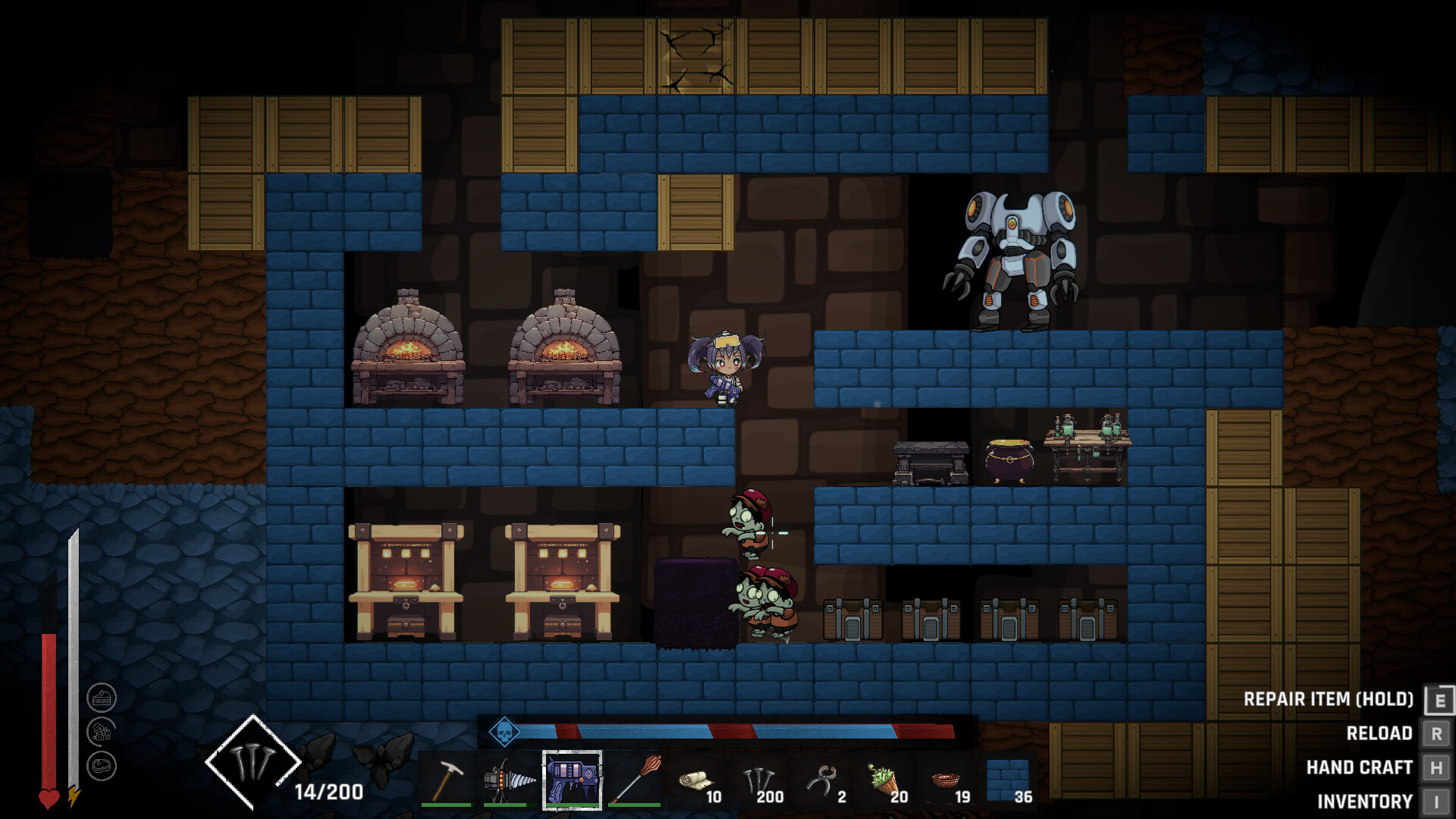 #6. Rocks Tools Hordes Demo (Steam) 由: Neural Monkeys