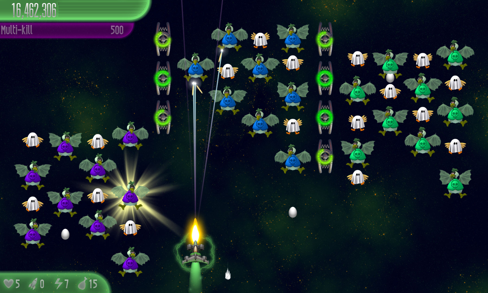 Chicken Invaders 5 - Halloween Edition screenshot 6