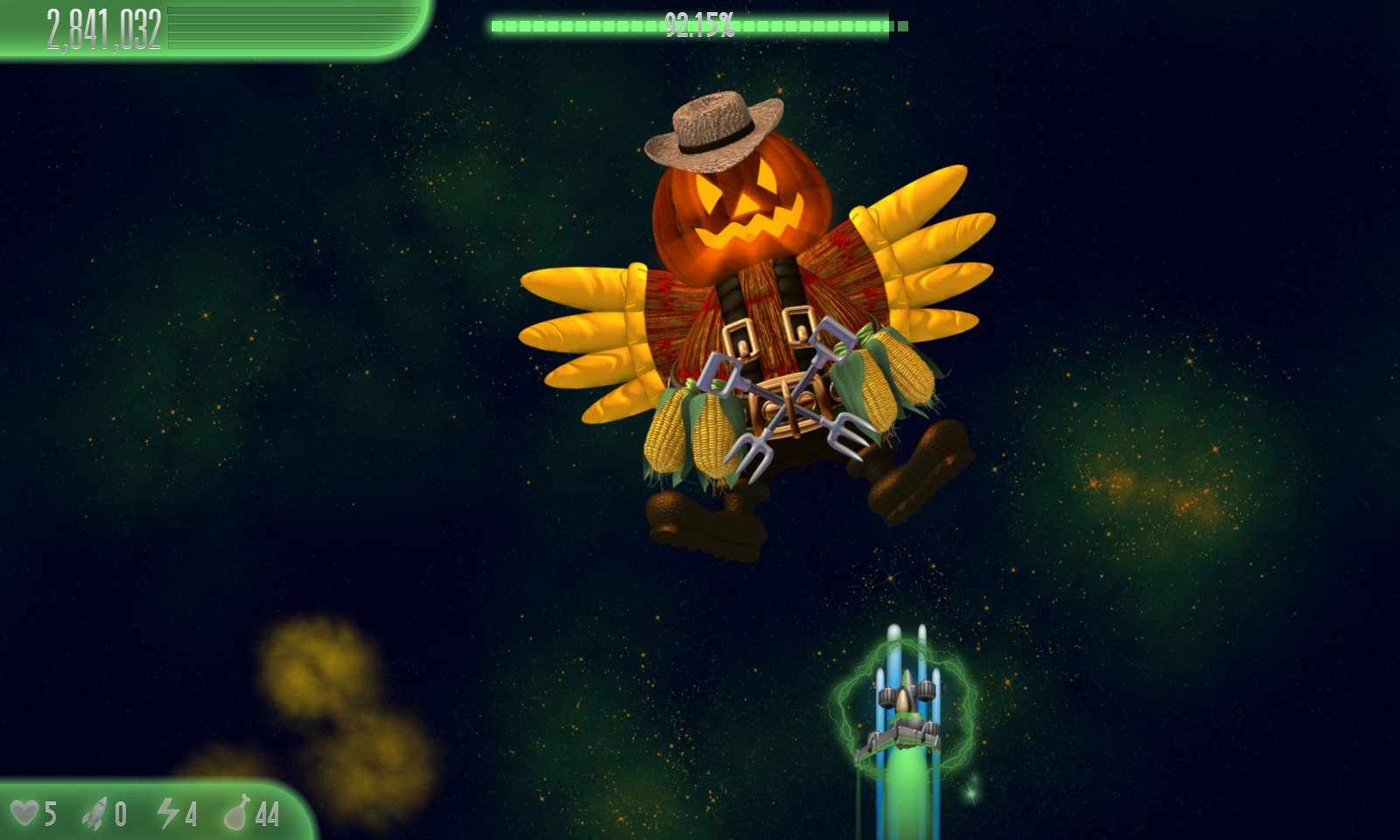 Chicken Invaders 5 - Halloween Edition screenshot 5